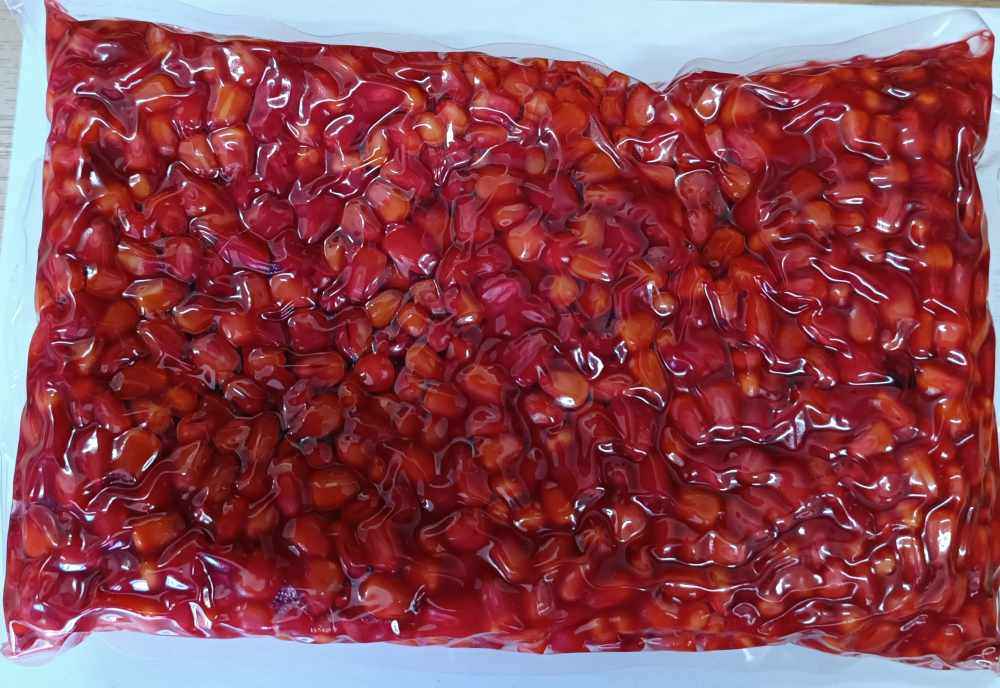 detail Kukuřice 1,5kg - Jahoda (barva červená)