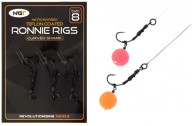 NGT montáž Ronnie Rig & Teflon Hooks 3ks