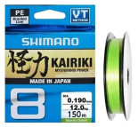 Shimano šňůra Kairiki 8 Mantis Green 150m