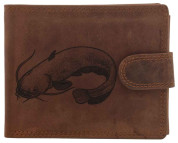 MERCUCIO pánská peněženka světlehnědá vzor 58 sumec plný
