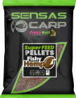 Sensas pelety Super Feed Fishy Hemp 650g