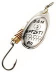 DAM třpytka FZ Spinner With Single Hook Silver