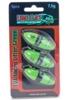 Uni Cat podvodní splávek EVA Micro Lifter Green 3ks