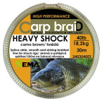 CarpbraiD šnůra Heavy Shock 30m