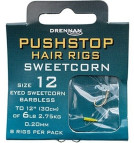 Drennan návazec Pushstop H'Rig Sweetcorn Barbless 8ks