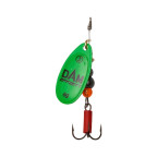 DAM třpytka Fluo Spinner Green