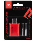Mikado USB nabíječka + baterie Batteries Rechargaeble With Charger LIR425