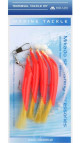 Mikado návazec Hair Tube Rig 3/0 - ČERVENÁ/ŽLUTÁ