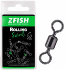 Zfish obratlík Rolling Swivel 10ks