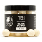 TB Baits plovoucí boilie Pop-Up White Black Pepper + NHDC 65g