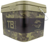 TB Baits kbelík Carp Camo Premium 10 L