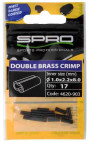 SPRO krimpovací trubičky MB Double Brass Crimp 17ks