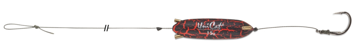 detail UC návazec Power Rattle + S-Hook Rig Velikost 10/0