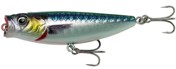 detail SG wobler 3D Minnow Pop Walker 8cm