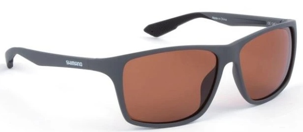 detail Shimano polarizační brýle Eyewear Matte Dark Grey & Copper