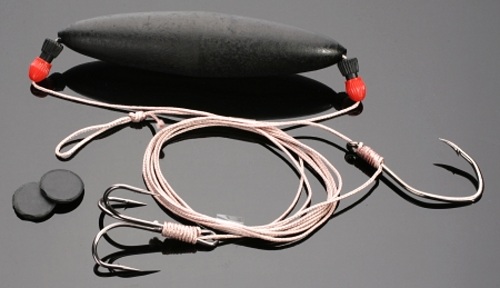 detail Mikado Intro Cat Set4 Rig / Submerged Float 150cm / 30g - 4/0