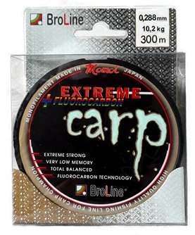 detail Broline EXTREME Carp vlasec s fluorocarbonem 300m