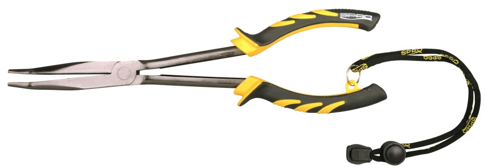 detail SPRO Extra Long Bent Nose Pliers 28cm