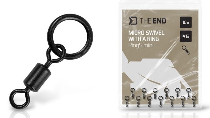 detail Delphin mikro obratlík s kroužkem TheEND RingS mini/10ks