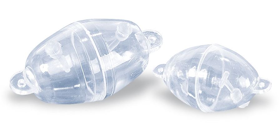 detail FF oválné plovátko Elipse 1ks