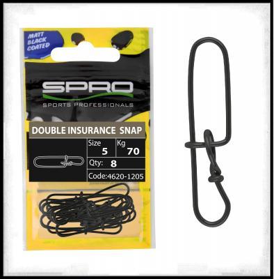 detail SPRO karabinka Double Insurance Snap