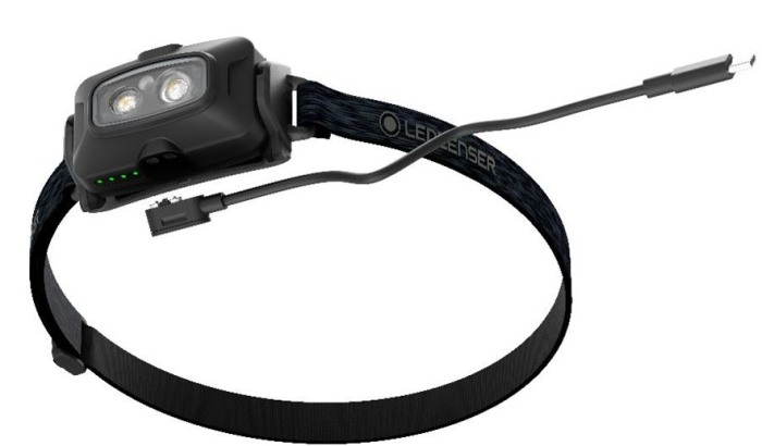 detail Ledlenser čelovka HF4R CORE Černá