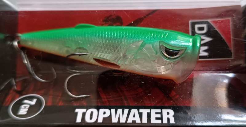 detail DAM wobler hladinový TOPWATER 7cm