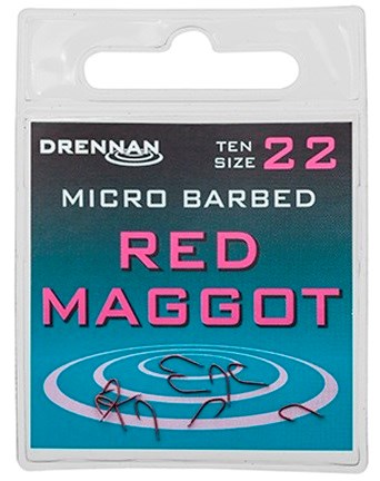 detail Drennan háček RED MAGGOT 10ks