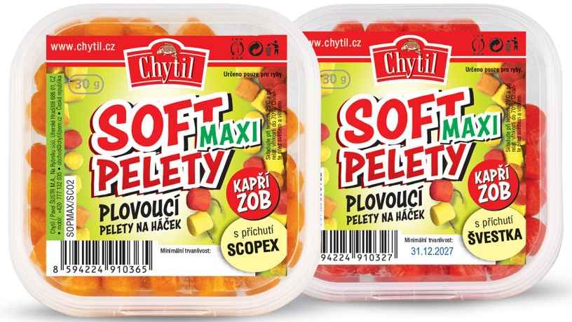 detail Chytil Soft pelety MAXI - plovoucí 30g