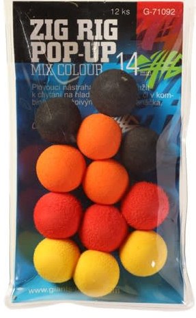 detail GF pěnové plovoucí boilie Zig Rig Pop-Up 14mm