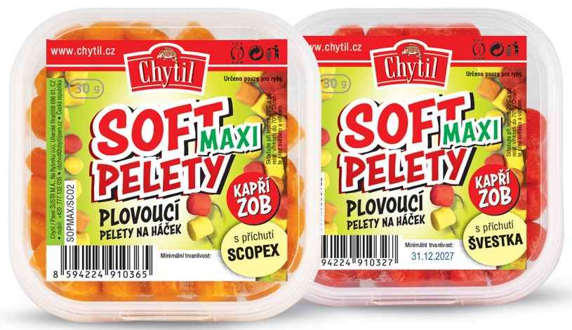 detail Chytil Soft pelety MAXI - plovoucí 30g