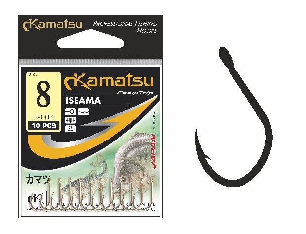 detail Kamatsu háček s očkem Iseama 10ks