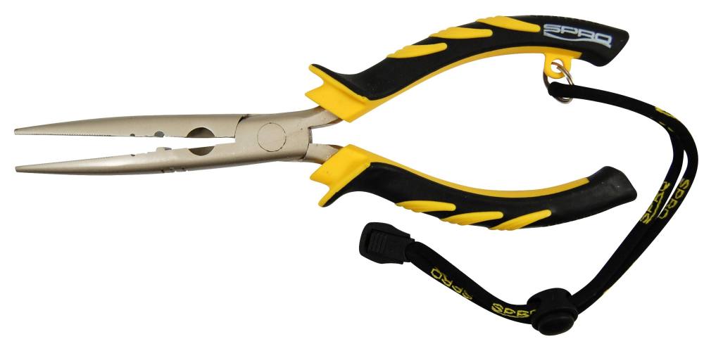 detail SPRO Bent Long Nose Pliers 23cm