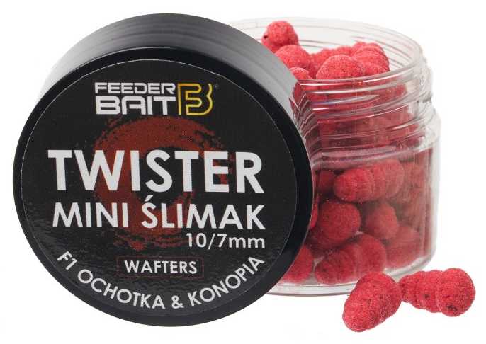 detail Feeder Bait Twister Mini Šlimak Wafters 10/7mm