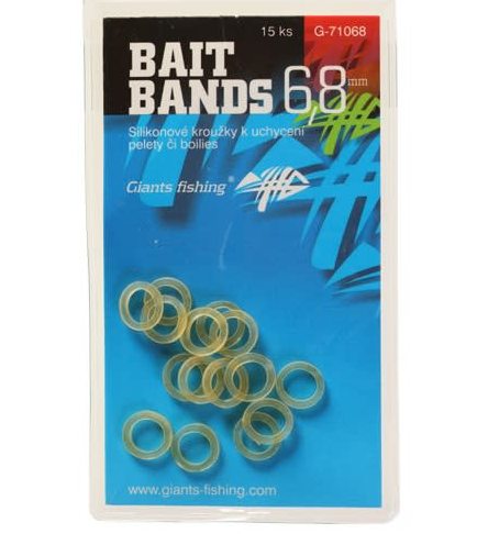 detail Giants Fishing Silikonové kroužky Bait Bands 6,8mm/15pc
