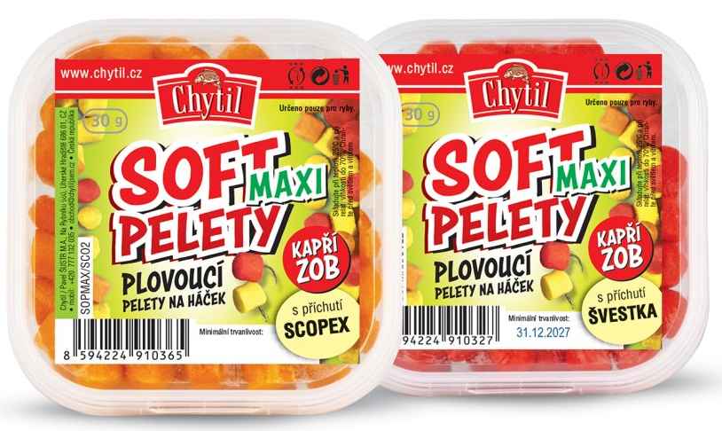 detail Chytil Soft pelety MAXI - plovoucí 30g