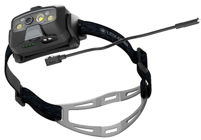 detail Ledlenser čelovka HF8R CORE Černá