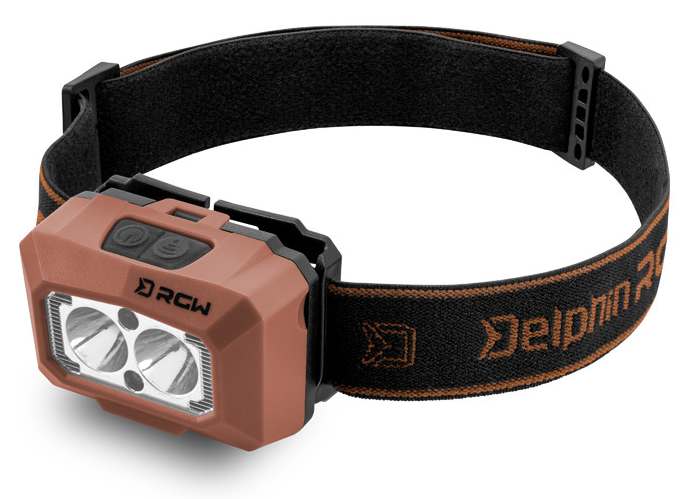 detail Čelová lampa Delphin RGW PRO UC