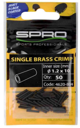 SPRO krimpovací trubičky MB Single Brass Crimp 50ks