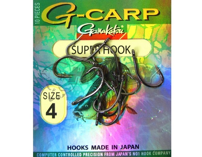 detail Gamakatsu háček G-Carp Super Hook 10ks