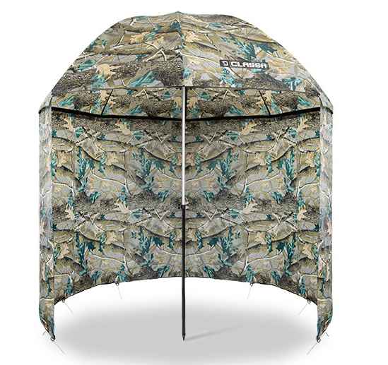 detail Delphin deštník s bočnicí CLASSA CAMO 250cm