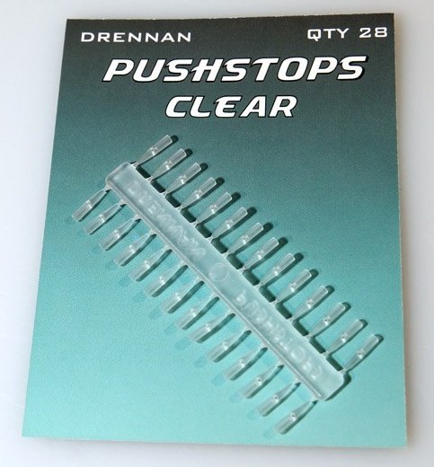 detail Drennan zarážka Pushstop Clear