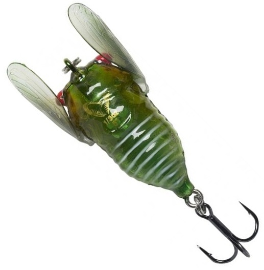 detail SG wobler cikáda 3D Cicada 3,3cm