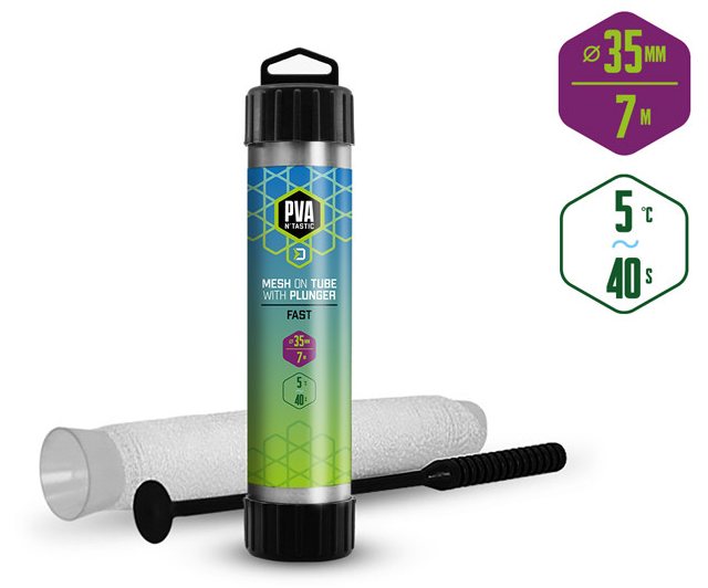 detail Delphin punčocha PVA n´tastic QUICK TUBA+TLK / 7m - 35mm