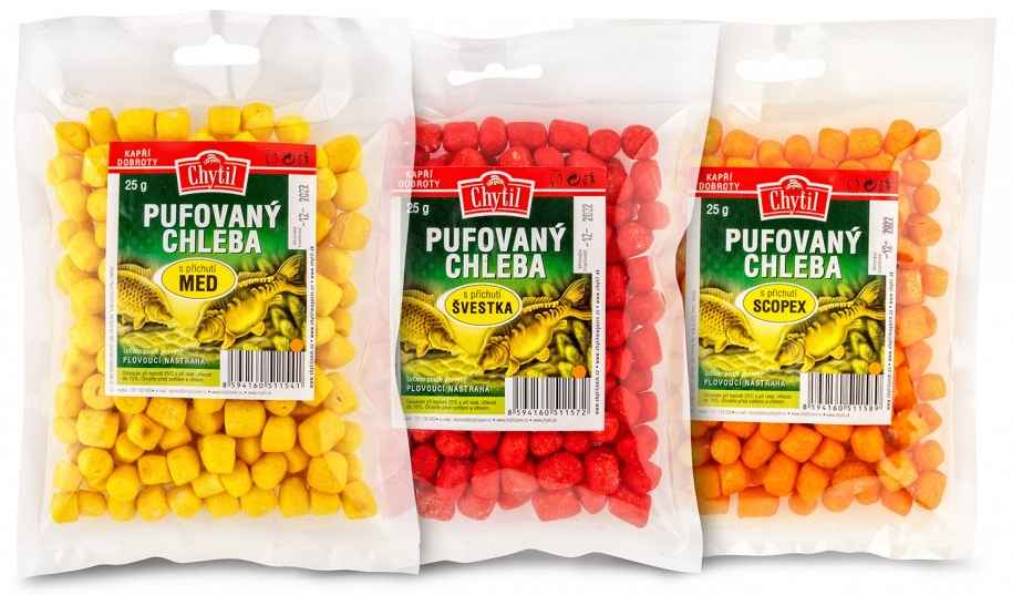 detail Chytil pufovaný chleba 25g