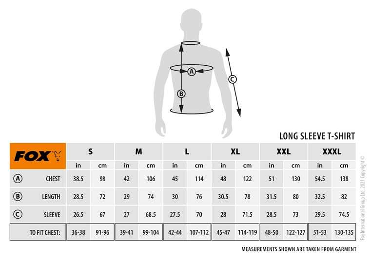 detail Fox triko Long Sleeve Khaki Camo T Shirt
