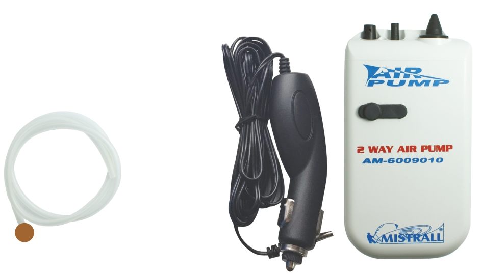 detail Mistrall vzduchovací motorek s nabíjením do auta
