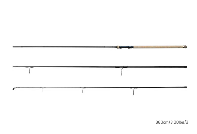 detail Delphin prut Armada Carp BlackWay 3díly 360/3lb