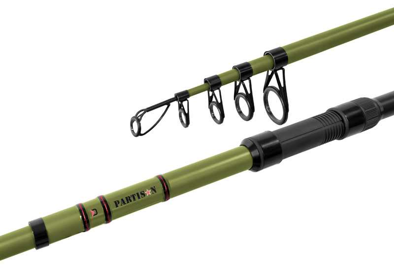 detail Delphin prut Partisan 330cm do 110g
