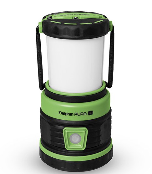 detail Kempingová lampa Delphin AURA UC 3600mAh